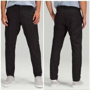 Lululemon Commission Pants Classic Swift Men Black Sz 34 x 33 M544OSE